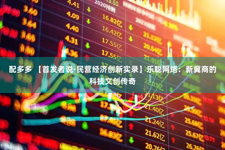 配多多 【首发者说·民营经济创新实录】乐聪网络：新冀商的科技文创传奇