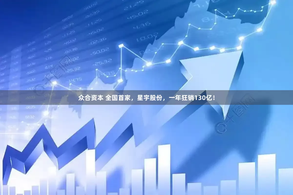 众合资本 全国首家，星宇股份，一年狂销130亿！